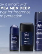 Nivea MEN Deep deodorant roll-on antiperspirant pentru barbati 50 ml