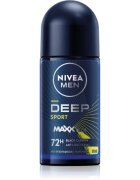 Nivea MEN Deep Sport deodorant roll-on antiperspirant pentru barbati 50 ml