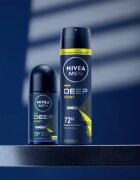 Nivea MEN Deep Sport deodorant roll-on antiperspirant pentru barbati 50 ml