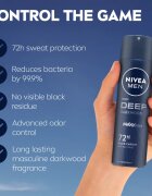 Nivea MEN Deep spray anti-perspirant pentru barbati 150 ml