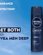 Nivea MEN Deep spray anti-perspirant pentru barbati 150 ml