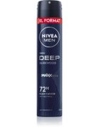 Nivea MEN Deep spray anti-perspirant pentru barbati 200 ml