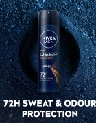 Nivea MEN Deep spray anti-perspirant pentru barbati Espresso 150 ml