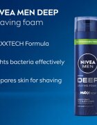 Nivea MEN Deep spumă pentru bărbierit pentru barbati 200 ml
