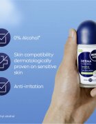Nivea MEN Derma Control Sensitive deodorant roll-on antiperspirant pentru piele sensibila 50 ml