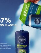 Nivea MEN Energy Gel de duș pentru bărbați rezervă 500 ml