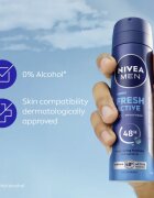 Nivea MEN Fresh Active deodorant spray pentru barbati 200 ml