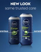 Nivea MEN Fresh Energy gel de duș pentru barbati 500 ml