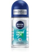 Nivea MEN Fresh Kick antiperspirant roll-on pentru barbati 50 ml