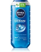 Nivea MEN Fresh Ocean Gel de duș energizant pentru barbati 250 ml