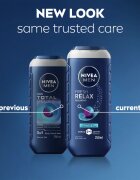 Nivea MEN Fresh Relax gel de dus relaxant pentru barbati 250 ml