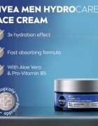 Nivea MEN Hydrocare crema intens hidratanta pentru barbati 50 ml