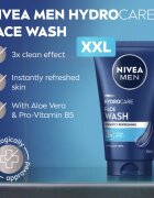 Nivea MEN Hydrocare gel hidratant de curatare pentru barbati 150 ml