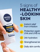 Nivea MEN Sensitive cremă protectoare pentru barbati SPF 15 75 ml