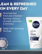 Nivea Men Sensitive gel de curățare pentru barbati 100 ml