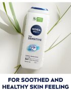 Nivea MEN Sensitive gel de dus pentru corp si par ambalaj economic