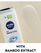 Nivea MEN Sensitive gel de dus pentru corp si par ambalaj economic