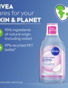 Nivea Micellar Caring apă micelară delicată 400 ml