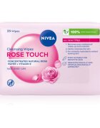 Nivea Micellar Rose Touch șervețele micelare pentru curățarea tenului 25 buc