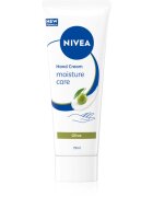Nivea Moisture Care Olive cremă hidratantă pentru mâini și unghii 75 ml