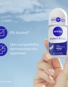 Nivea Protect & Care deodorant roll-on antiperspirant pentru femei 50 ml