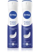 Nivea Protect & Care spray anti-perspirant ambalaj economic