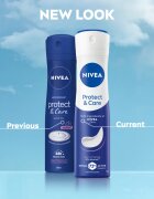 Nivea Protect & Care spray anti-perspirant ambalaj economic