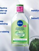 Nivea Purifying apa pentru curatare cu particule micele 400 ml