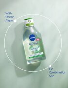 Nivea Purifying apa pentru curatare cu particule micele 400 ml