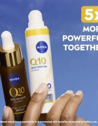 Nivea Q10 Anti-Wrinkle fluid cu o consistenta usoara SPF 50 40 ml