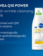 Nivea Q10 Power lapte de curatare antirid 200 ml
