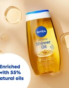 Nivea Rich Care ulei de dus pentru piele uscata 3 x 200 ml