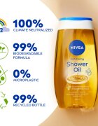 Nivea Rich Care ulei de dus pentru piele uscata 3 x 200 ml