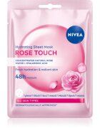 Nivea Rose Touch mască textilă hidratantă 1 buc