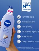 Nivea Smooth Sensation loțiune de corp hidratantă pentru piele uscata 625 ml