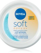 Nivea Soft Daily UV loțiune protectoare hidratantă corp si fata SPF 15 100 ml