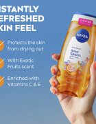 Nivea Solar Sparks gel de dus revigorant 250 ml