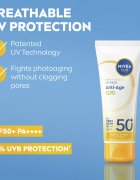 Nivea SUN Anti-Age Q10 lotiune tonica cu efect antirid SPF 50+ 40 ml