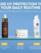 Nivea SUN Daily UV Serum baza pentru machiaj 2 in 1 SPF 50+ 30 ml