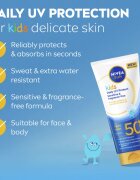 Nivea SUN Kids lotiune pentru bronzat pentru copii SPF 50+ 100 ml