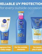 Nivea SUN Kids lotiune pentru bronzat pentru copii SPF 50+ 100 ml