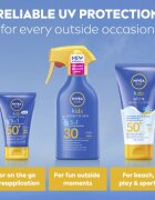 Nivea SUN Kids spray pentru protectie solara pentru copii 5 in 1 SPF 30 250 ml