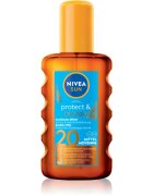 Nivea SUN Protect & Bronze ulei de bronzat pentru piele uscata SPF 20 200 ml