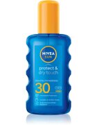 Nivea SUN Protect & Dry Touch spray transparent pentru bronzat SPF 30 200 ml