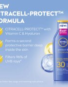 Nivea SUN Protect & Moisture lotiune hidratanta SPF 30 200 ml
