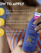 Nivea SUN Protect & Moisture lotiune hidratanta SPF 30 200 ml