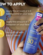 Nivea SUN Protect & Moisture lotiune hidratanta SPF 30 400 ml