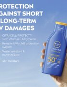 Nivea SUN Protect & Moisture lotiune hidratanta SPF 50+ 100 ml