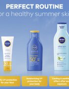Nivea SUN Protect & Moisture lotiune hidratanta SPF 50+ 100 ml