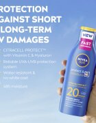 Nivea SUN Protect & Moisture loțiune pentru plaja SPF 20 200 ml